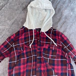 Flannel Hoodie